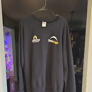 Gildan Black Crewneck Men's Sweater